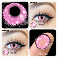 AMARA LENSES - Original 2pcsCosplay Anime Eyes Lenses for Eyes AYY Series Makeup Sharingan Beauty Contact Lenses Eye Cosmetic Color Lens Eyes