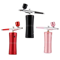 Mini Air Compressor Kit Spray Gun Airbrush For Nail Art Desgin Manicure Tattoo Craft Cake Nail Tool Set Airbrush Painting Inks