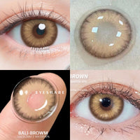 EYESHARE - Original 2pcs Natural Color Contact Lenses For Eyes Blue Colored Lenses Yearly Beauty Contact Lenses Eye Cosmetic Color Lens Eye