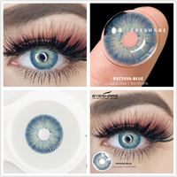 EYESHARE - Original 1 Pair Natural Color Contact Lenses for Eyes SIAM Color Cosmetic Contact Lenses Colored Lenses for Eyes