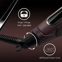 Professional Hair Straightener Curler Wide Plate Ceramic Hair Flat Irons Keratin Treatment 230℃ MCH Fast Heating Salon Styler