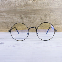 Original Round Metal Glasses for Computer Anti Blue Ray Frame Women Men Eyeglasses Transparent Spectacles Oculos De Grau