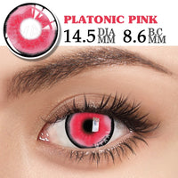 UYAAI 2Pcs/Pair Cosplay Contact Lenses Multicolored Contact Lenses Anime Accessories Anime Lenses Halloween Makeup Eye Contact