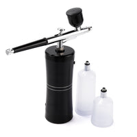 Protable Single Action 0.4mm Nozzle Airbrush Kit Compressor Air Brush Paint Spray Gun For Nail Art Desgin Tattoo Cake Air-brush