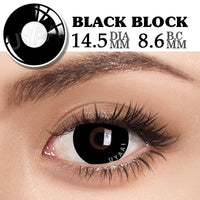 UYAAI 2Pcs/Pair Cosplay Contact Lenses Multicolored Contact Lenses Anime Accessories Anime Lenses Halloween Makeup Eye Contact