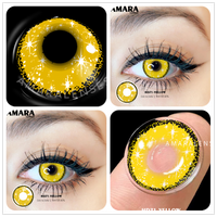 AMARA LENSES - Original 2pcsCosplay Anime Eyes Lenses for Eyes AYY Series Makeup Sharingan Beauty Contact Lenses Eye Cosmetic Color Lens Eyes