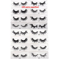 30 pairs/pack Visofree Lashes 3D Mink Eyelashes Full Strip Lashes Handmade Premium Mink Hair Multi-use False Eyelashes Makeup