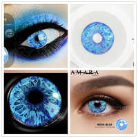 AMARA LENSES - Original 2pcsCosplay Anime Eyes Lenses for Eyes AYY Series Makeup Sharingan Beauty Contact Lenses Eye Cosmetic Color Lens Eyes