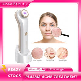 Plasma Facial Massager Blue Light Laser Ozone Treatment Device Scar Acne Removal Machine Anti Wrinkle Skin Care Beauty Device