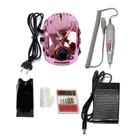 65W Electric Nail Drill Machine 35000 RPM Manicure Machine Milling Cutter Manicure Pedicure Kit Electric File Nail Art Tool