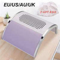 Nail Dust Vacuum Cleaner Extractor Fan for Manicure Nail Dust Collector Nail Vacuum Cleaner Nail Manicure Nails Fan Manicure Fan