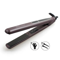 Professional Hair Straightener Curler Wide Plate Ceramic Hair Flat Irons Keratin Treatment 230℃ MCH Fast Heating Salon Styler