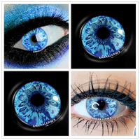 AMARA LENSES - Original 2pcsCosplay Anime Eyes Lenses for Eyes AYY Series Makeup Sharingan Beauty Contact Lenses Eye Cosmetic Color Lens Eyes