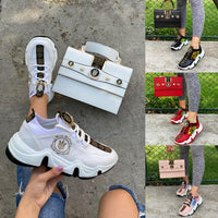 Original Miss Melisa Shoes and Bag stylish sneakers bag set Code S100