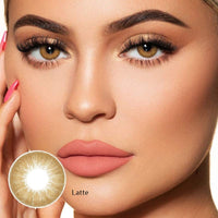FRESH LADY - Original 1Pair Taylor DNA Colored Contact Lenses Colorful Beauty Cosmetic Contacts Natural Color Lens Eye Contact Blue Lenses