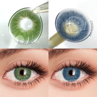 Original Bio-essence 2022 New 1 Pair Color Contact Lenses for Eyes Natural Brown Lenses Beauty Fashion Blue Lenses Green Eye Contact