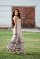 LIVING FREE BEAUTY - Original Boho Chic Floral Maxi Dress