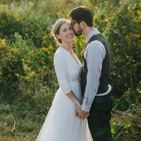 Original Ivory Maxi Tulle Dress  #1066