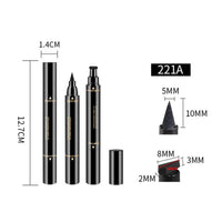 SHIDISHANGPIN - 10 Pcs New Eyeliner Pencil Eyes Liner  Make Up Waterproof Black Long Lasting  Makeup Stamps Eyeliner Pencil