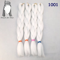 Desire for Hair 10packs Per Lot 24inch 100g Synthetic Braiding Hair Jumbo Braids 3 Tone Omber Blonde Lavender Color