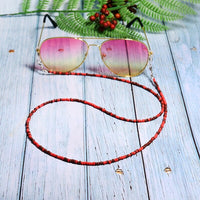 MOON GIRL Colorful Seed Beads Eyeglass Chains Street Stylish Brillenketten Girl Fashion Sunglasses Chain Eyewears Cord Holder