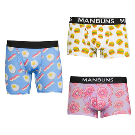 Men's Junk Food Inspired Underwear Mix | 3 Pack