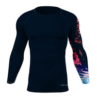 Men's Victory Sleeve Performance Rash Guard UPF 40+