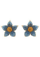 Original Forget Me Not Flower Earring Gold