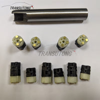 TRANSUTONG - Original 5 Set 722.9 CVT TCU Spend Sensor Y3/8n1 & Y3/8n2 +1 Fitting Tool Automatic Transmission Solenoid for Mercedes Benz 7SP