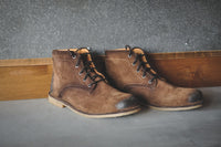 The Grover | Burnished Tobacco Suede