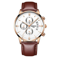 NIBOSI Relogio Masculino Men Watches Luxury Famous Top Brand Men's Fashion Casual Dress Watch Military Quartz Wristwatches Saat