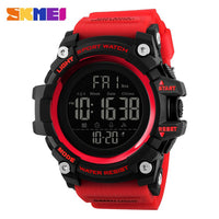 SKMEI Countdown Stopwatch Sport Watch Mens Watches Top Brand Luxury Men Wrist Watch Waterproof LED Electronic Digital Male Watch