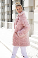 LUXURY AND ME - Original Faux Fur Long Casual Coat