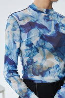 Sayo Long Sleeve Printed Shirt