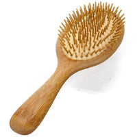 Wooden Bamboo Comb Scalp Air Massage Hair Care Anti-Static Detangling Cushion Hair Steel Needle Brush Hairdressing Tools