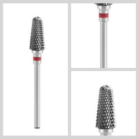 Nail Drill Bit Carbide Rotary Burr Nozzle for Manicure Electric Milling Cutter for Manicure Machine Milling Cutter for Nail Tool