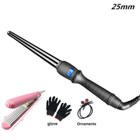 Ceramic Styling Tools Professional Hair Curling Iron Hair Waver Pear Flower Cone Electric Hair Curler Roller Curling Wand