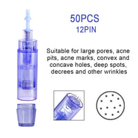 10/20/50Pcs Dr.imp Pen Needles Bayonet 9 /36 Pin/ Nano Cartridge for Derma Pen Tattoo Needles Auto Microneedle Derma Tools Stamp