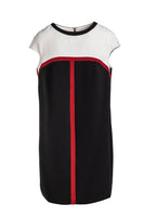 CONQUISTA FASHION - Original Stripe Detail Sack Dress