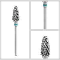 Nail Drill Bit Carbide Rotary Burr Nozzle for Manicure Electric Milling Cutter for Manicure Machine Milling Cutter for Nail Tool