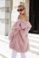 LUXURY AND ME - Original Faux Fur Long Casual Coat