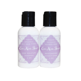 Vegan and Sulfate Free Travel Shampoo and Conditioner