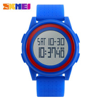 SKMEI Men Women LED Digital Watch Sport Thin Watches Waterproof Male Female Wristwatches Relogio Masculino Feminino Clock 1206