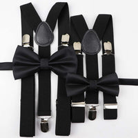 Nice Suspenders Bowtie Sets Mens Women Boys Girls Baby Kids Party Wedding Y-Back Shirt Braces Butterfly Belt Bow Tie Pants Jeans