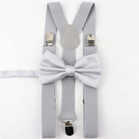 Nice Suspenders Bowtie Sets Mens Women Boys Girls Baby Kids Party Wedding Y-Back Shirt Braces Butterfly Belt Bow Tie Pants Jeans