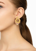 Original Flame Earring Golden Fire Gold