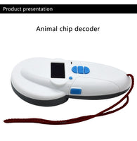 Pet Scanner ISO11784_5 FDX B Animal Pet Id Reader Chip Transponder USB RFID Handheld Microchip Scanner for Dog,cats,horse