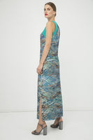 CONQUISTA FASHION - Original Sleeveless Print Maxi Dress