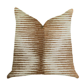 Pokaline Chevron Luxury Throw Pillow