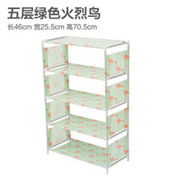 Modern Non-Woven Fabric Storage Shoe Rack Removable Door Shoe Cabinet Shelf Organizer Stand Holder Keep Room Tidy Saving Space